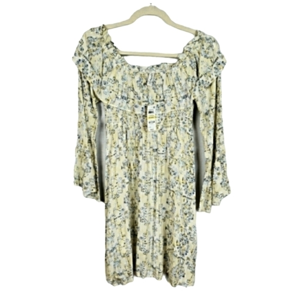 NWT szM American Rag off the shoulder ruffle dress - Picture 2 of 8